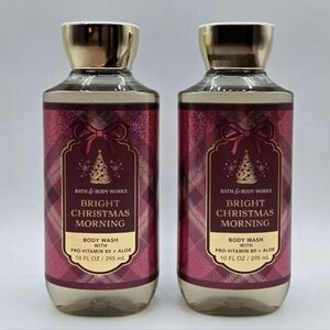 Bath & Body Works Bright Christmas Morning Body Wash Bundle Set